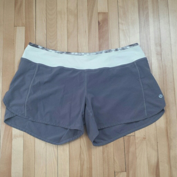 Lululemon gray tracker shorts