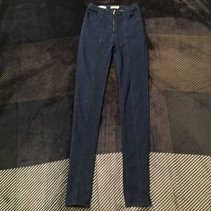 Silence + Noise high rise skinny twig jeans