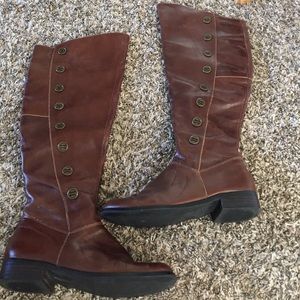 Chestnut colored riding boots