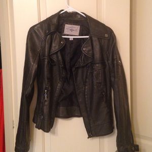 Sugarfly Black faux leather jacket