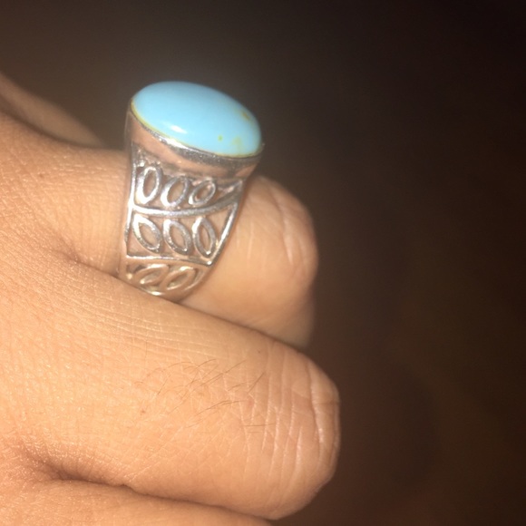 Turquoise silver ring 💍