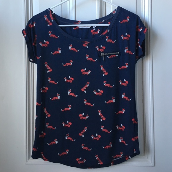 Fox Print T-Shirt