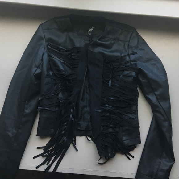 Leather jacket
