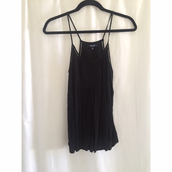 Black cut out trim tank