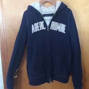 Abercrombie fur sweatshirt