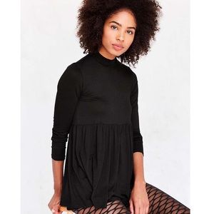 🚫SOLD🚫Urban Outfitters mock neck babydoll top