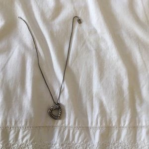 David Truman heart necklace