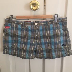 Superdry Plaid Shorts