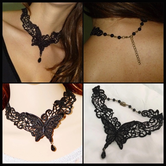 (R1) Butterfly Choker - Picture 2 of 4