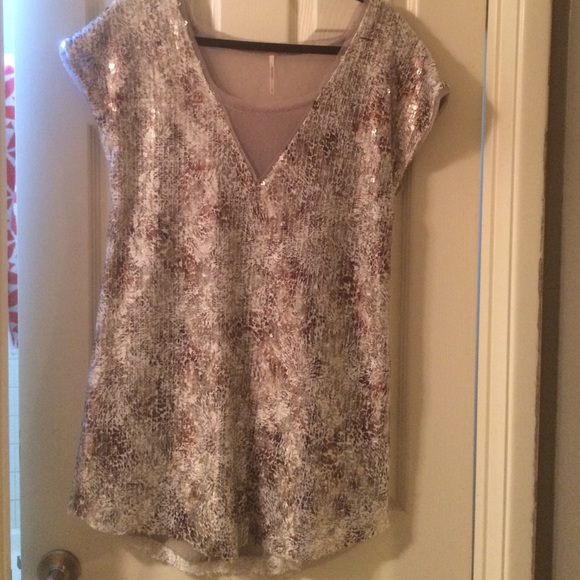 Free People sequin cocktail dress