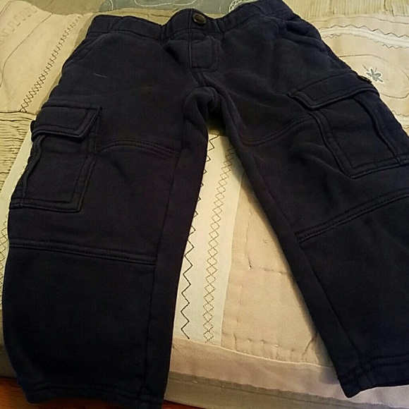 Navy sweatpants