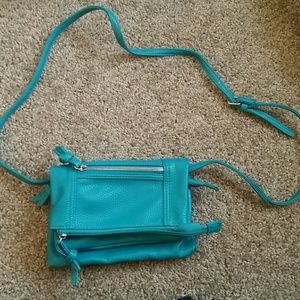 Teal purse