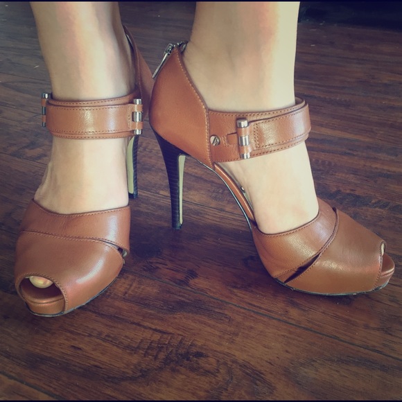 Michael Kors Gibson Mary Jane Leather Heels