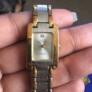 Diamond Anne Klein Watch