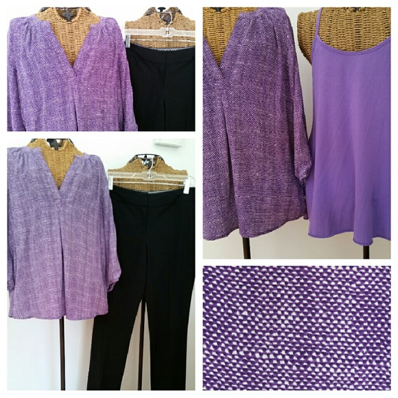 Xsoldxblouse by JOIE
Sz XS
Silk
Purple with whi - Picture 3 of 4