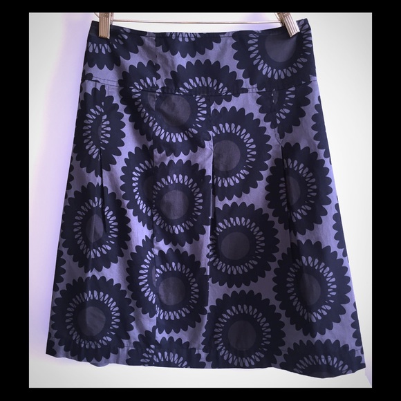 H&M Marimekko style patterned cotton skirt
