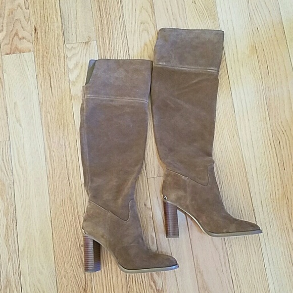 Michael Kors Shoes - Michael Kors Tobacco Suede Boots EEUC!