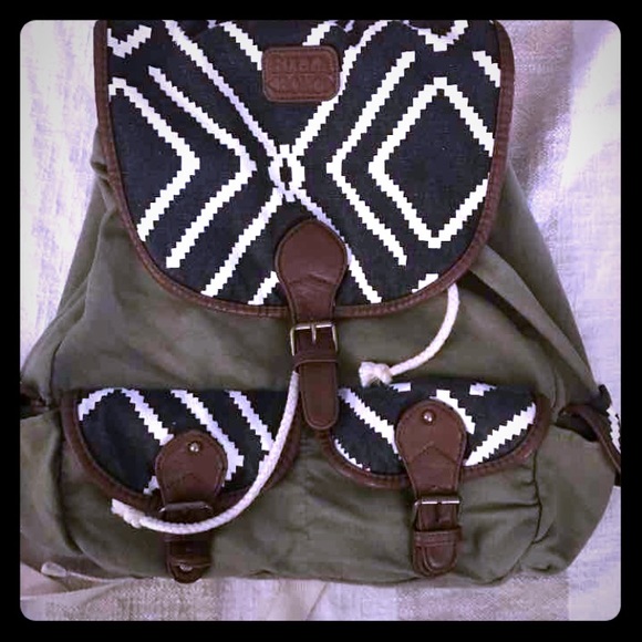 Billabong canvas backpack