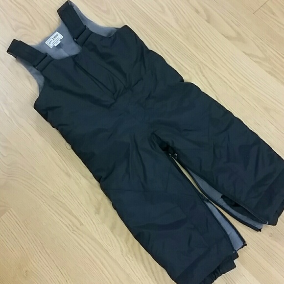 Fleece-lined snow pants