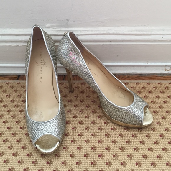 Ivanka Trump Peep Toe Party Pumps