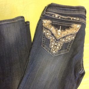 Embellished jeans