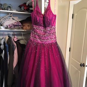 Prom formal dress