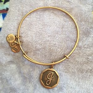 "J" Alex and Ani bracelet