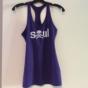 Soul Cycle Purple Nike Tank Top Small
