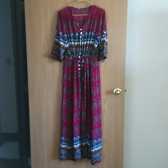 BOHO maxi dress