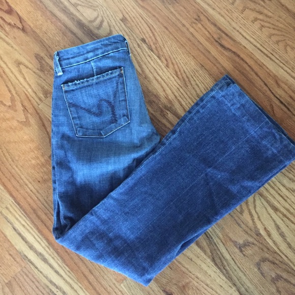 Citizens of Humanity wide leg flare jeans