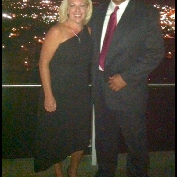 CCO! Laundry by Shelli Segal one shoulder dress - Picture 4 of 4