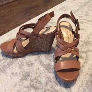 Jessica Simpson wedges