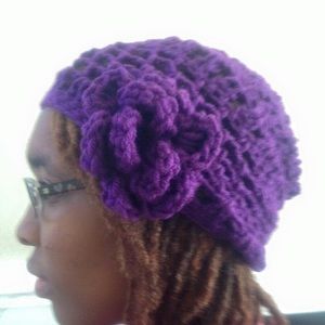 Handmade Crochet Flower Hats
