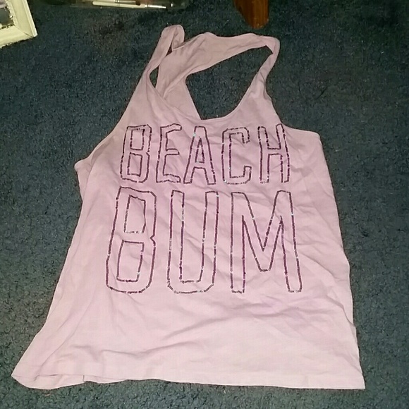 Lavender purple racer back tanktop