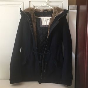 Abercrombie and Fitch drawstring coat