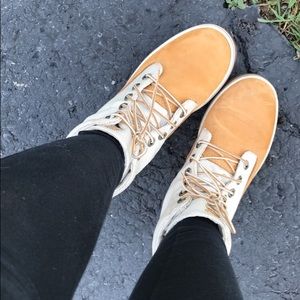 Timberland fold over booties