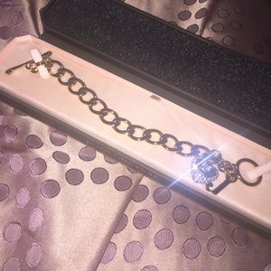Juicy Couture Banner Heart Starter Bracelet