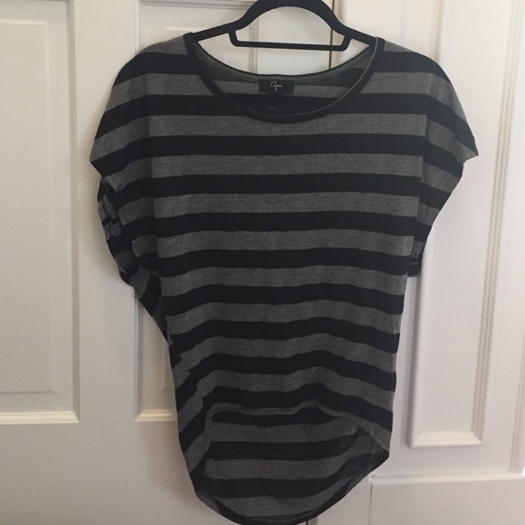 'Aqua' Striped Tee
