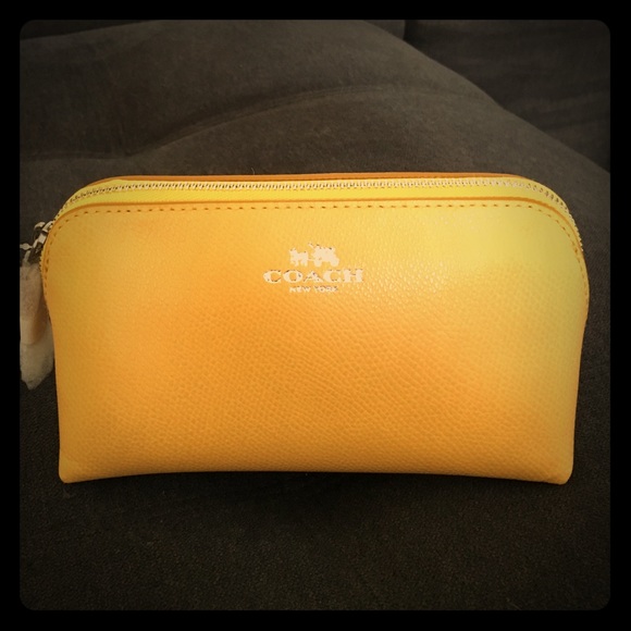 Coach cosmetic bag
