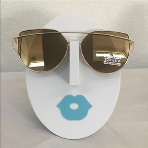 Metal butterfly reflective Rabar Sunnies.