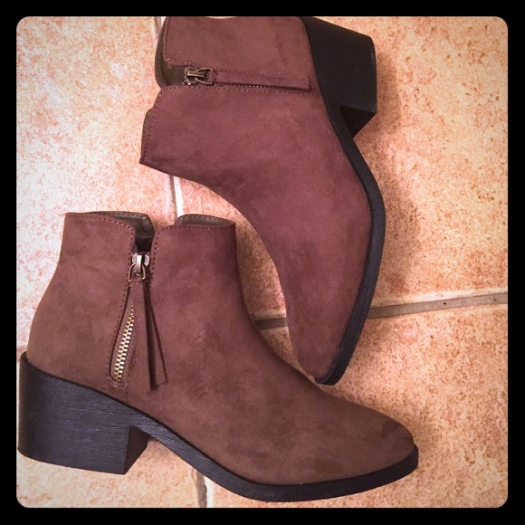 Forever 21 Suede Booties