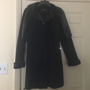 Ellen Tracy Faux Suede Jacket