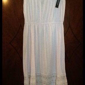 Jones of New York Signature White Swim Cover Up XL