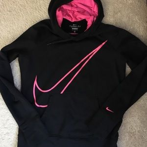 Black & Pink Nike Hoodie