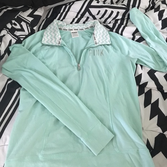 PINK athletic half zip