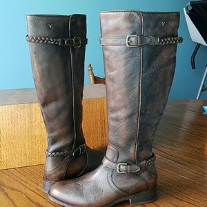 HS Trask Estelle leather riding boots sz 7