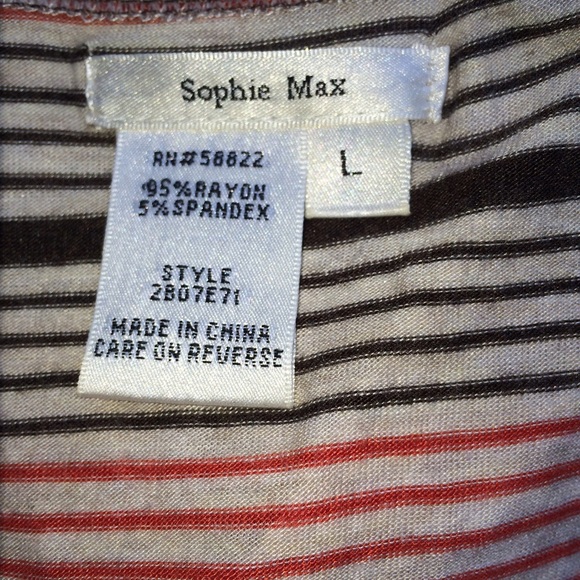 EUC, longer tee shirt, Sophie Max size L - Picture 4 of 4