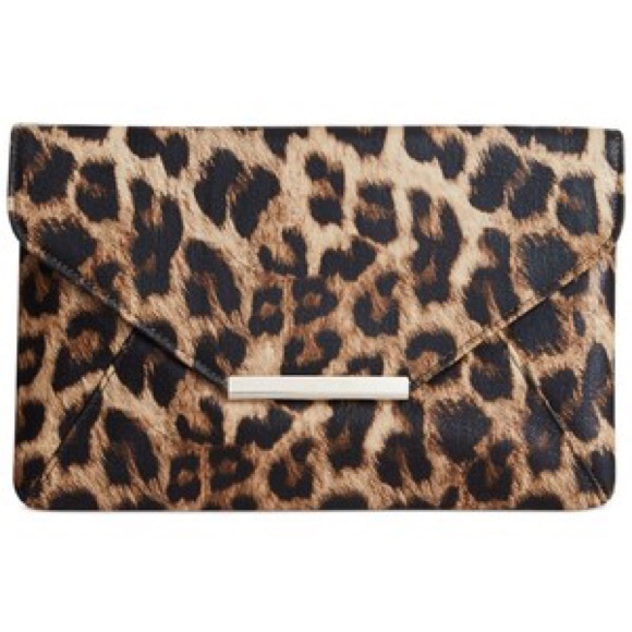 Style & Co. Leopard Lily Envelope Clutch
