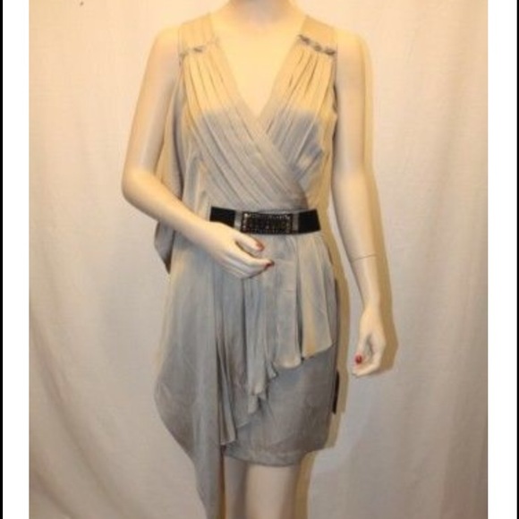 BCBG Max Azria Pale Gold Dress