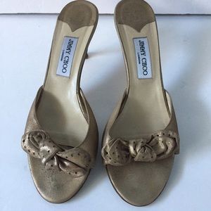 Pre-owned JUMMY CHOO kitten heel Size European 41